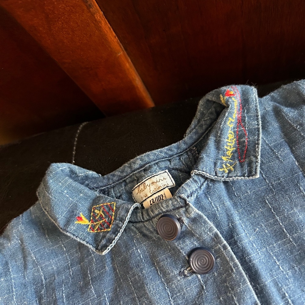 Catamini dress, soft 💯 cotton 4T